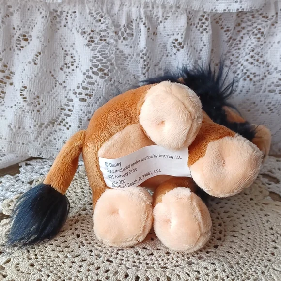 DISNEY THE LION KING 6" PLUSH TOY BY JUST PLAY, LLC "SCAR" AGES 3+ - Picture 8 of 11